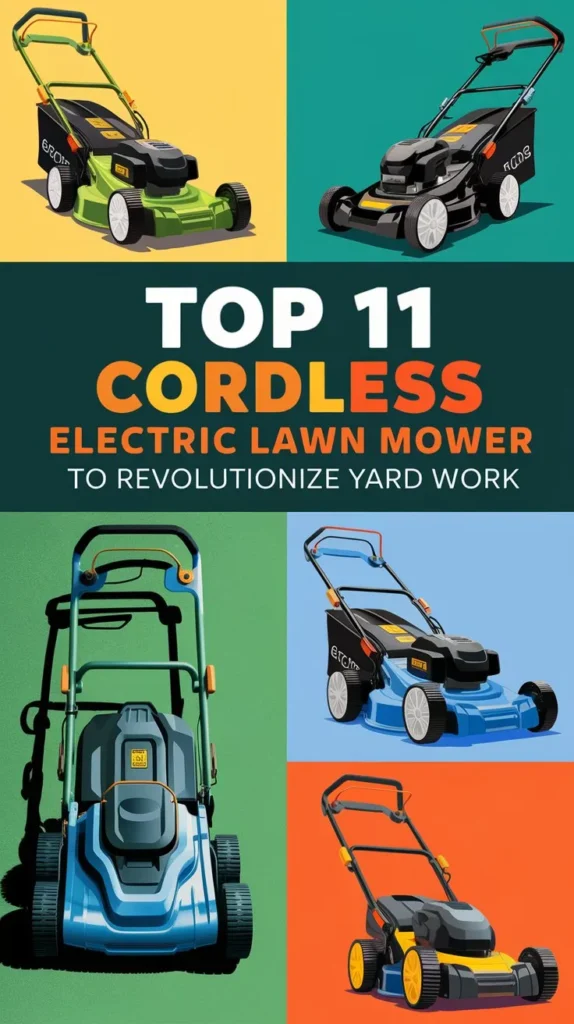 Top 11 Cordless Electric Lawn Mowers for Easy and Convenient Use