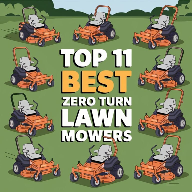 Top 11 Best Zero Turn Lawn Mowers for Efficient and Precise Cutting