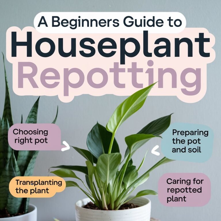 A Beginner’s Guide to Houseplant Repotting