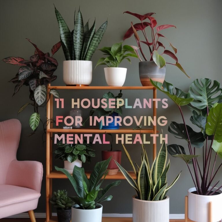 11 Top Houseplants for Improving Mental Health: Blossoming Minds