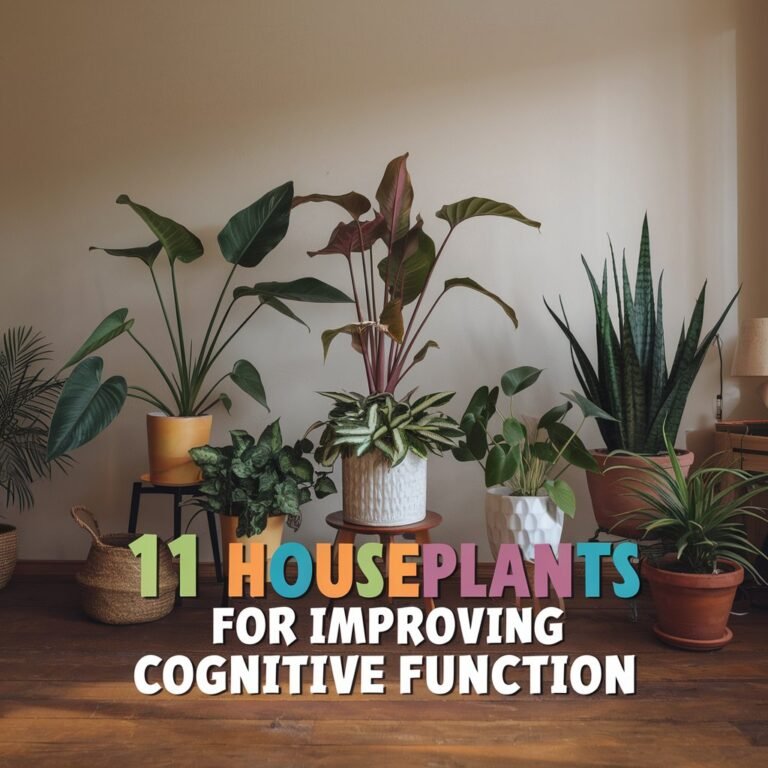 11 Houseplants for Improving Cognitive Function: Boost Brain Power