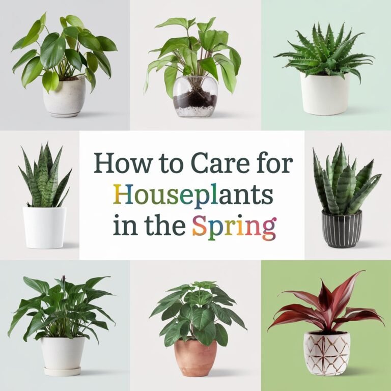 How to Care for Houseplants in the Spring: Expert Tips for Revitalizing Houseplants